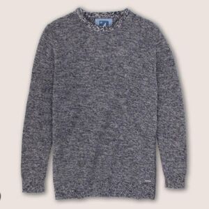 KANGOL Men's Two Tone Pullover Crewneck Sweater in  Size S